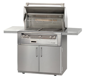 Alfresco ALXE-36C Freestanding Gas Grill with Cart 36" Wide Natural Or Propane Gas