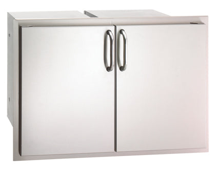Select Double Doors with Two Dual Drawers